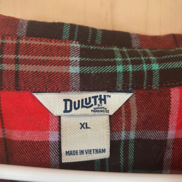 Duluth Trading flannel dress - Picture 2 of 5